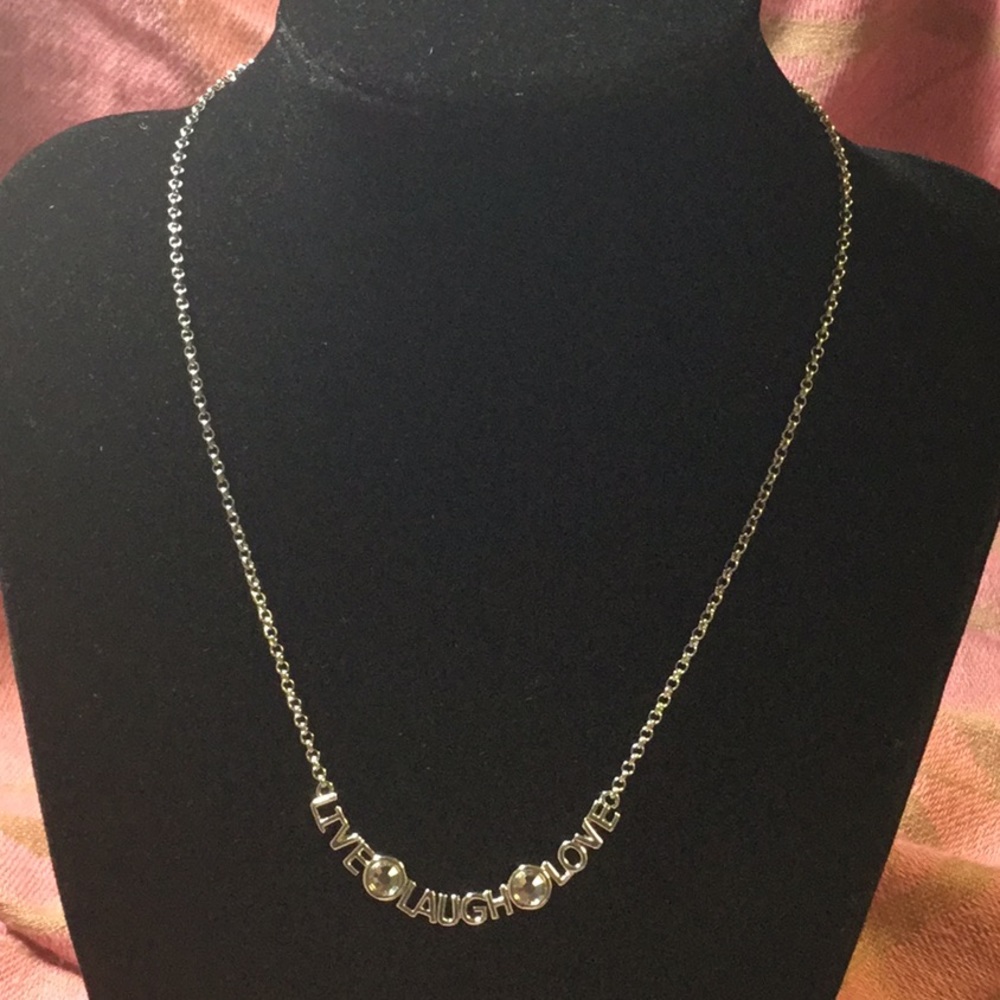 Lia Sophia “Quote Me” necklace